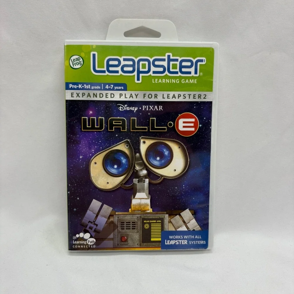 LOT OF 5 Leap Frog Leapster Game Cartridges - Complete with Boxes Disney Nick Jr
